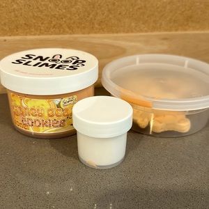 New Snoop Slimes “Honey Bear Cookies” with cute teddy bear clay mix-ins